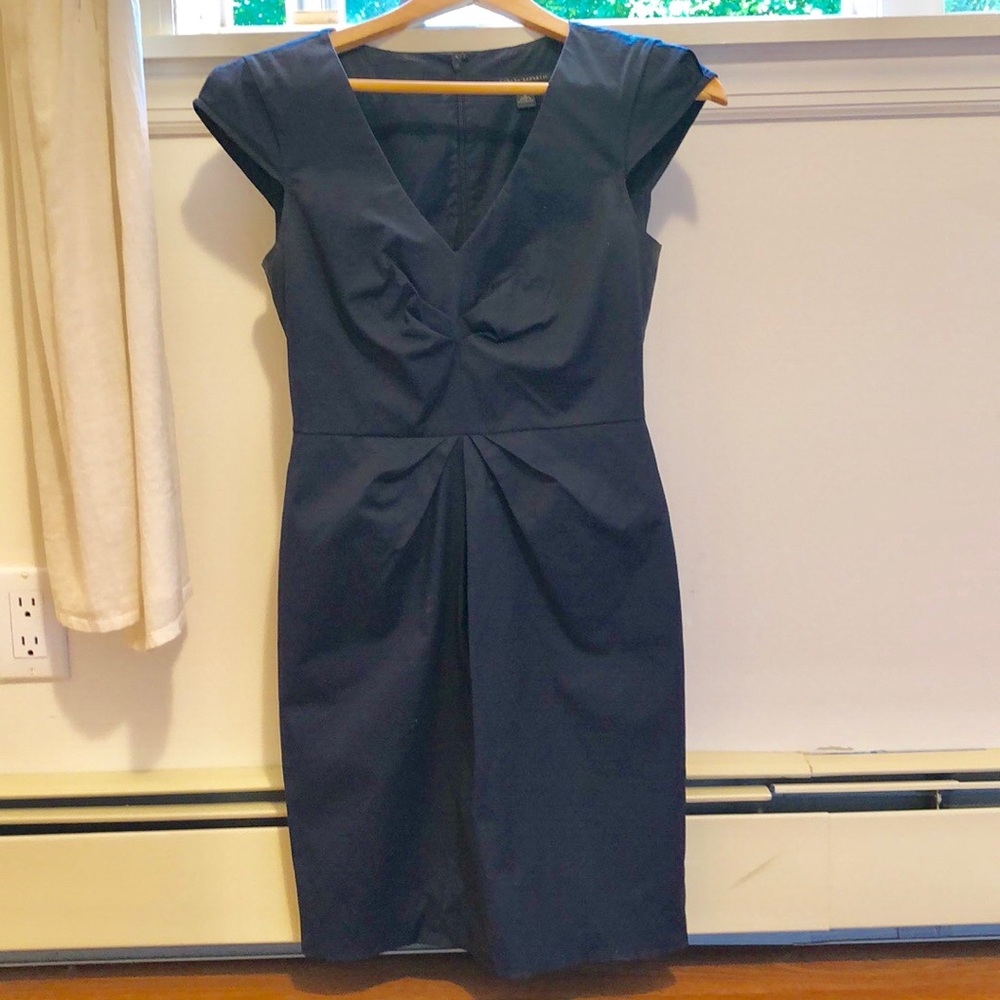 Banana republic navy work dress